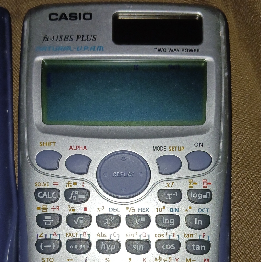 Casio fx-115ES Plus calculator
